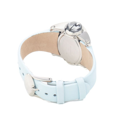 Chronotech Armbanduhr aus blauem Leder