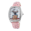Chronotech Multicolor Leather Dress Watch