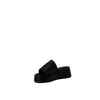 Furla Black Leather Slippers