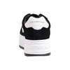 Calvin Klein Jeans Black Leather Platform Sneakers