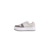 Calvin Klein Jeans Gray Leather Platform Sneakers