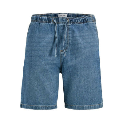 Jack Jones Light Blue Cotton Bermuda Shorts