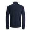 Jack Jones Blue Cotton Turtleneck