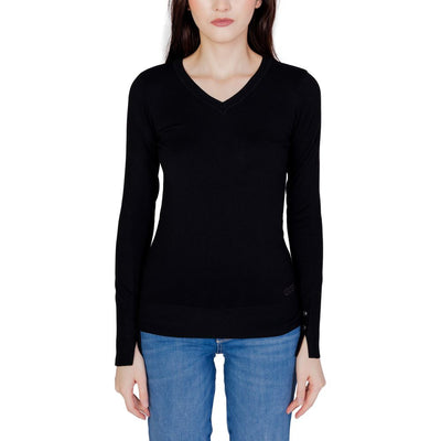 Guess Black Cotton Sweatshirt
