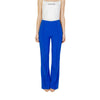 Only Blue Recycled Polyester Flared Pants