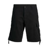 Jack Jones Black Cotton Bermuda Shorts