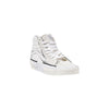 Vans Beige Leather High Top Sneakers