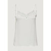 Jacqueline De Yong White Polyester Tank Tops