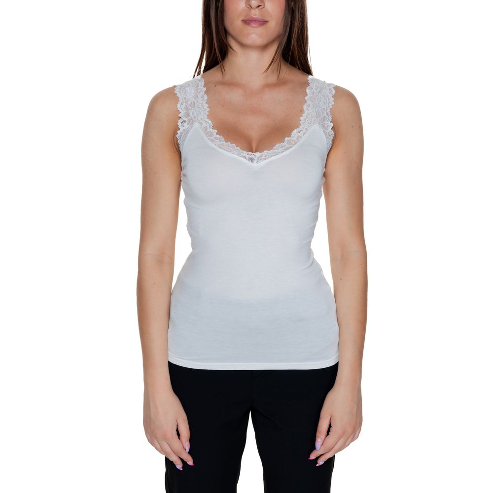 Vero Moda Tanktops aus weißer Viskose