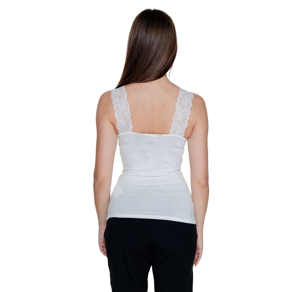 Vero Moda Tanktops aus weißer Viskose