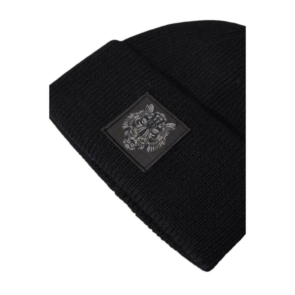 Antony Morato Black Wool Cap (Baseball Hat)