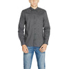Chemise en coton gris Antony Morato
