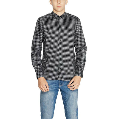 Chemise en coton gris Antony Morato