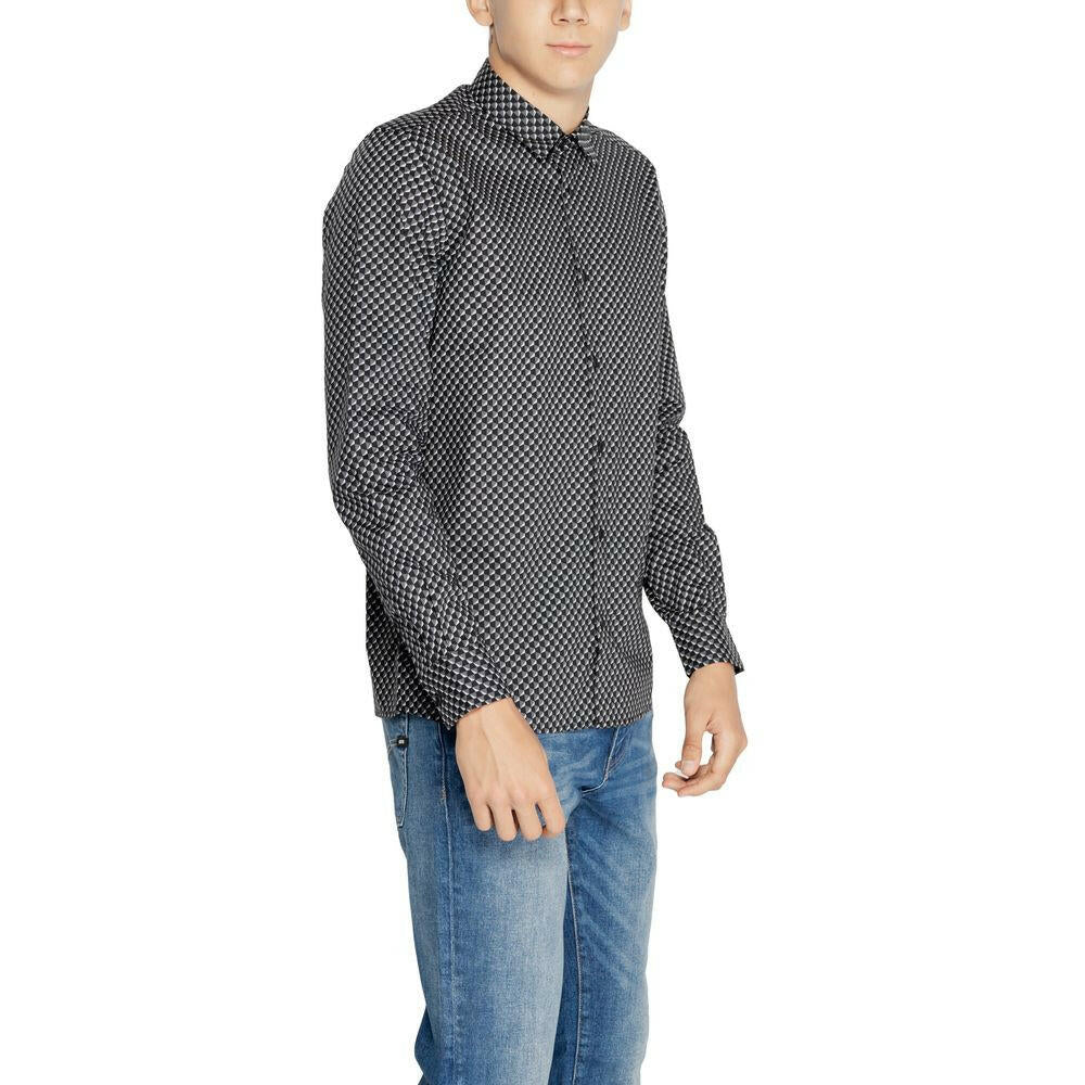 Chemise en coton gris Antony Morato