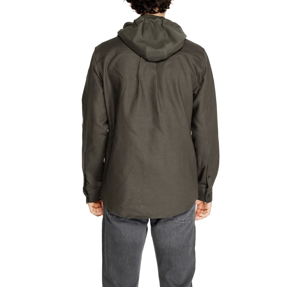 Chemise en coton vert Antony Morato