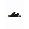 Birkenstock Black Suede Leather Sandals