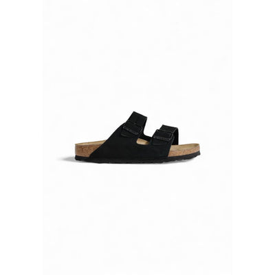Birkenstock Black Suede Leather Sandals