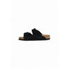 Birkenstock Black Suede Leather Sandals