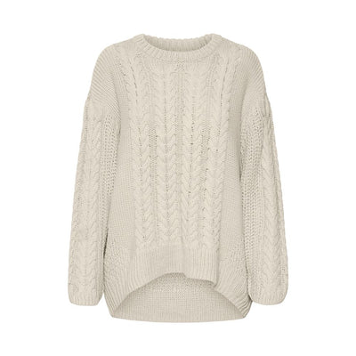 Vero Moda Beige Cotton Sweatshirt