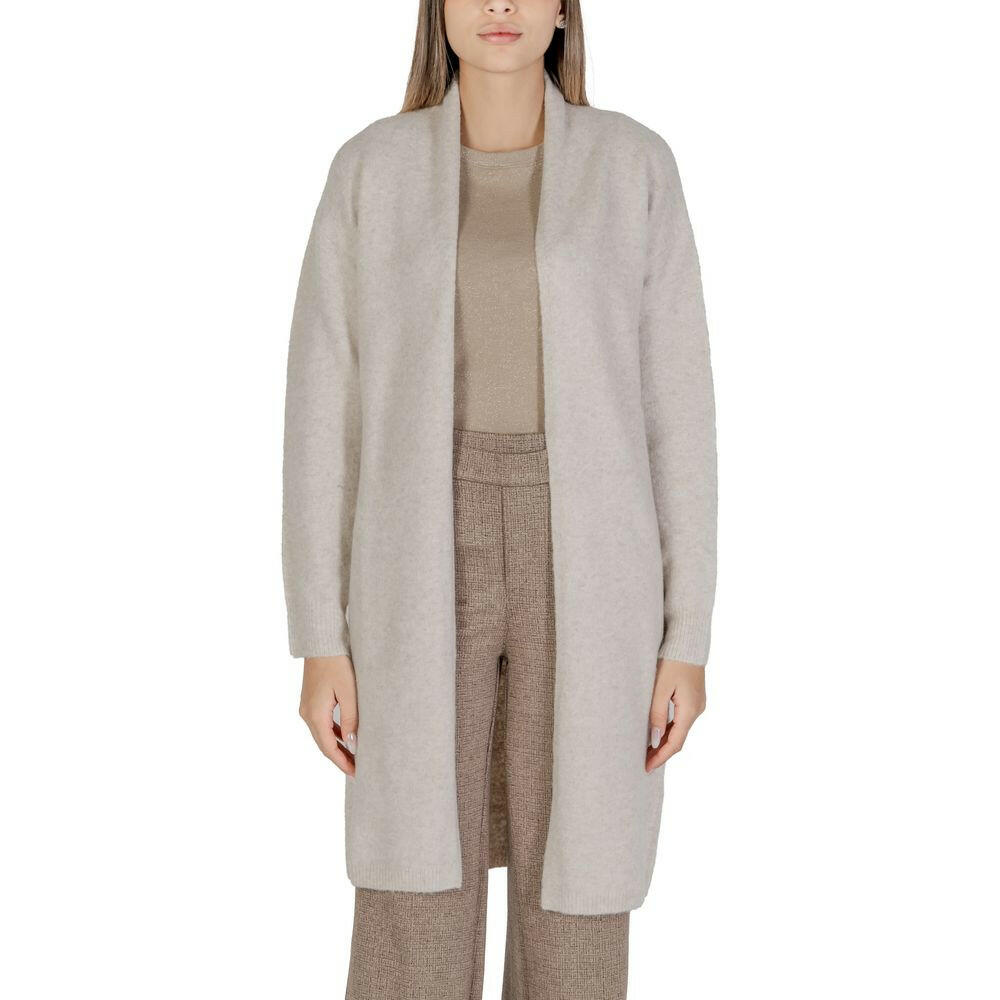Cardigan en polyester beige Morgan De Toi