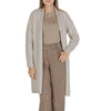 Cardigan en polyester beige Morgan De Toi
