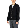 Cardigan noir en polyester Hamaki-Ho