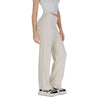 Vero Moda Cream Viscose Casual Pants