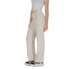 Vero Moda Cream Viscose Casual Pants