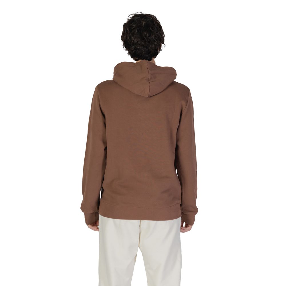 Underclub brauner Baumwoll-Hoodie