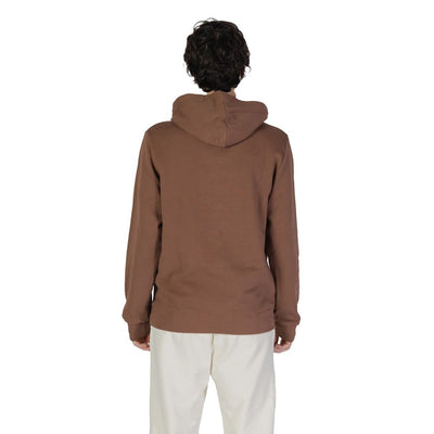 Underclub brauner Baumwoll-Hoodie