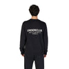 Underclub Black Cotton Sweatshirt
