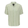 Chemise en viscose verte Only &amp; Sons