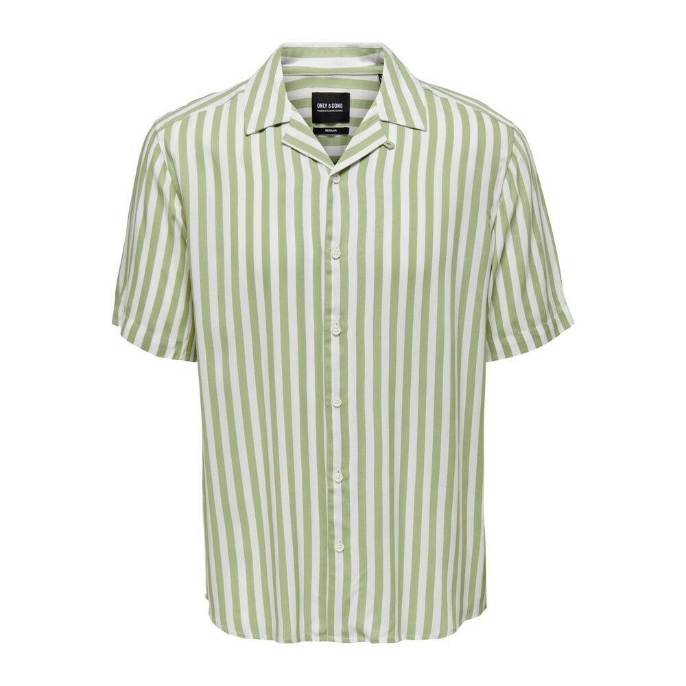 Chemise en viscose verte Only &amp; Sons