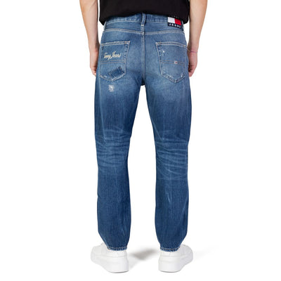 Tommy Hilfiger Jeans Blue Cotton Slim Fit Jeans
