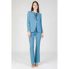 Rinascimento Turquoise Polyester Blazer