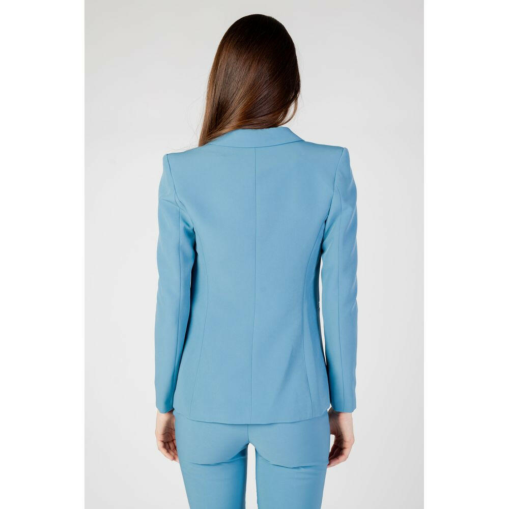Rinascimento Turquoise Polyester Blazer