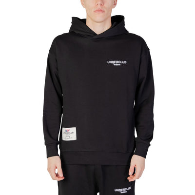 Underclub Schwarzer Baumwoll-Hoodie