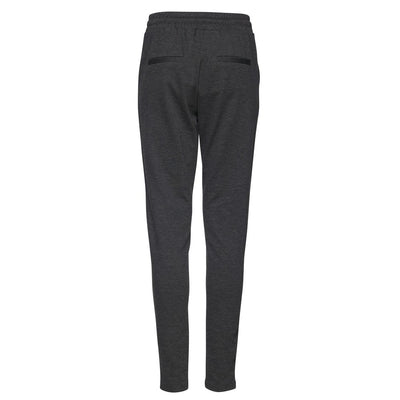 ICHI Gray Polyester Casual Pants