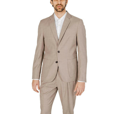 Antony Morato Beige Polyester Blazer