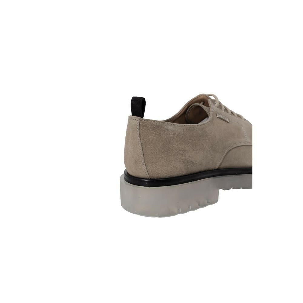 Antony Morato Beige Polyethylene Oxfords And Derbies