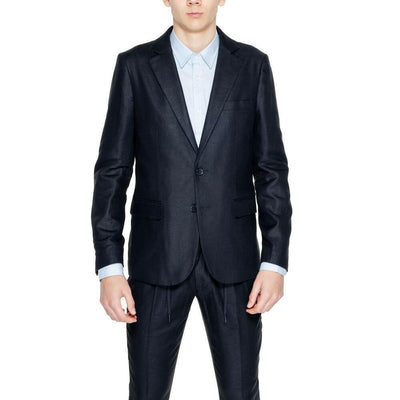Antony Morato Black Linen Blazer