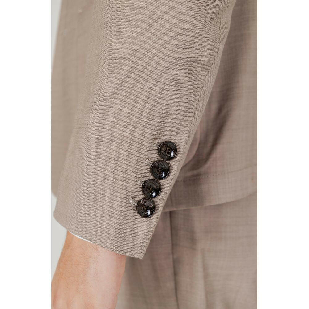 Antony Morato Beige Polyester Blazer