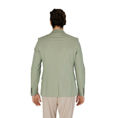 Antony Morato Green Cotton Blazer