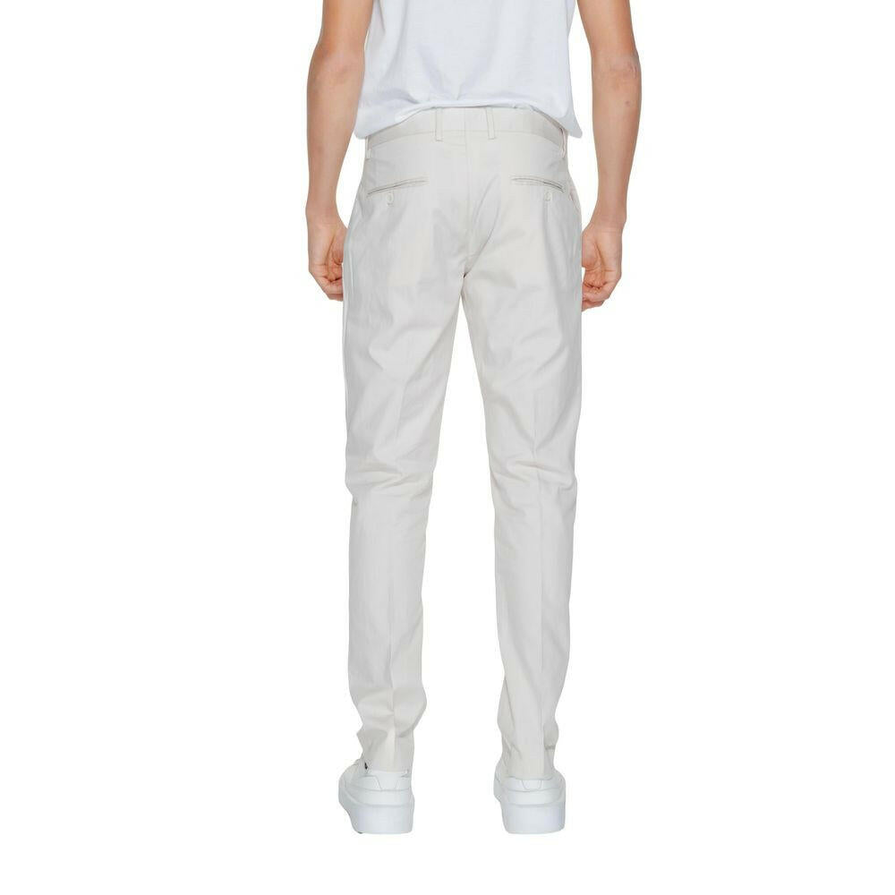 Antony Morato Beige Cotton Dress Pants