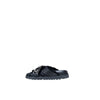 Cult Black Polyethylene Sandals