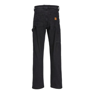 Jack Jones Black Cotton Relaxed Fit Jeans