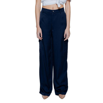 Street One Blue Viscose Pant