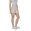 B.Young Beige Cotton Shorts