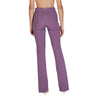 Sandro Ferrone Purple Polyester Flared Pants