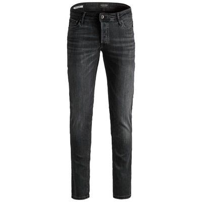 Jack Jones Black Organic Cotton Skinny Jeans